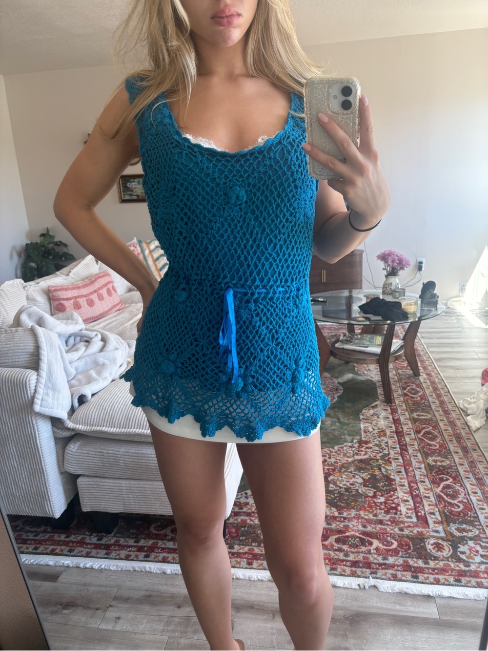 Studio I Bright Teal Camisole Top